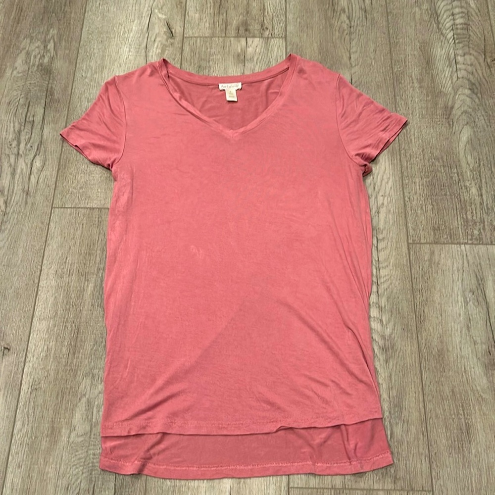 Ambrielle Sleepwear V-Neck Pajama Top